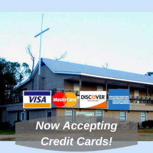 Now Available—Credit Card Payments!